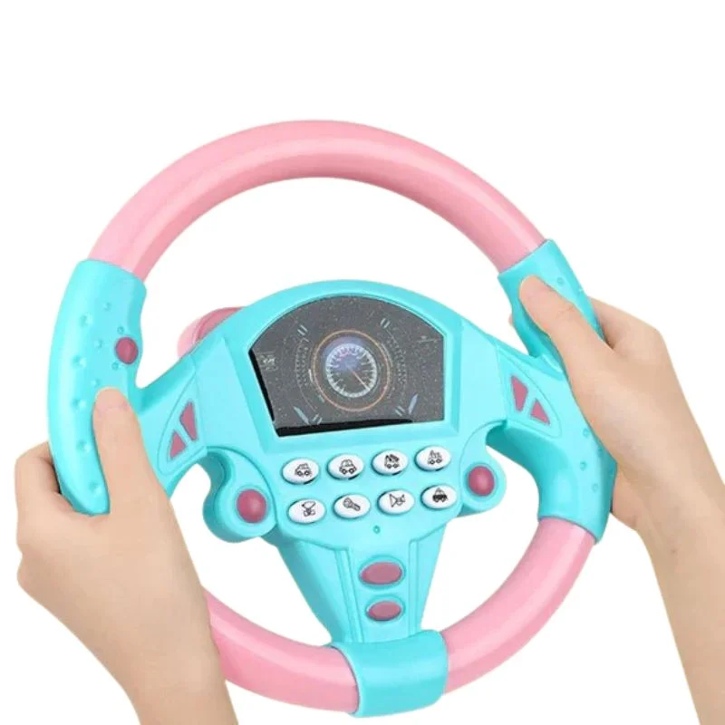 Toy Steering Wheel with Sound Effects for Kids | Interactive Driving Toy with Music & Emergency Sounds - Image 6