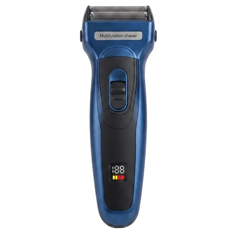 Kemei USB Electric Hair Clipper | Model KM-5560 | Rechargeable Hair Trimmer with Nose Trimmer Attachment | Professional Grooming Kit - Image 3