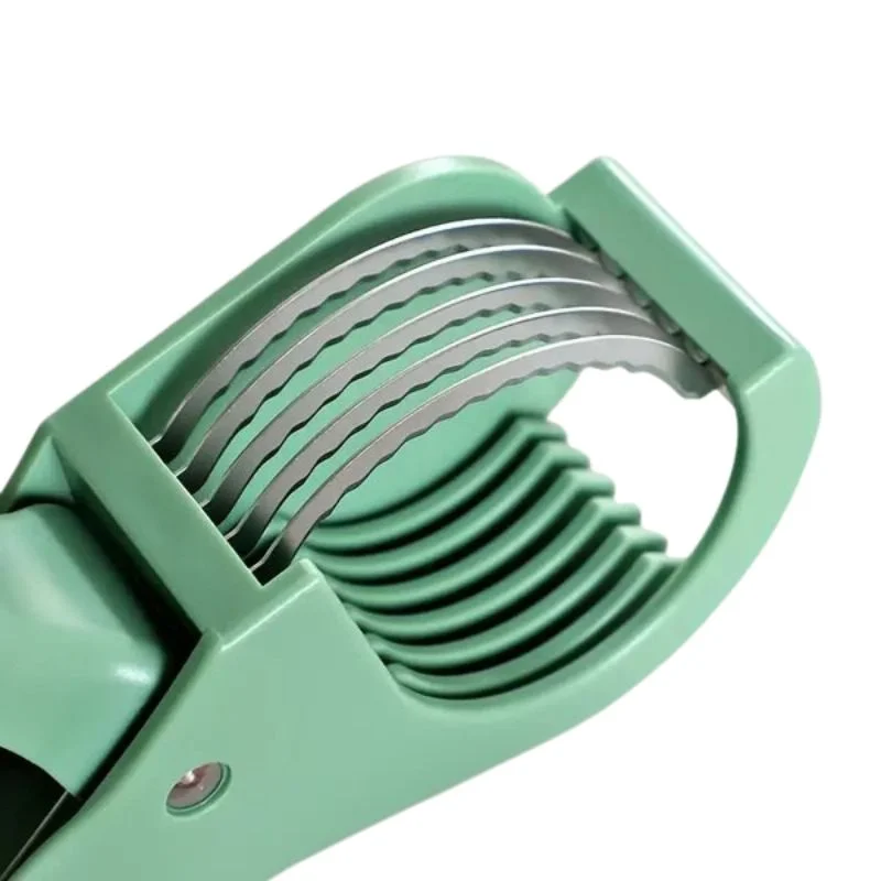 5 Blade Vegetable & Fruit Cutter and Slicer | Multipurpose Vegetable Chopper & Fruit Slicer | Kitchen Cutter with 5 Stainless Steel Blades | Multiple Colors - Image 3